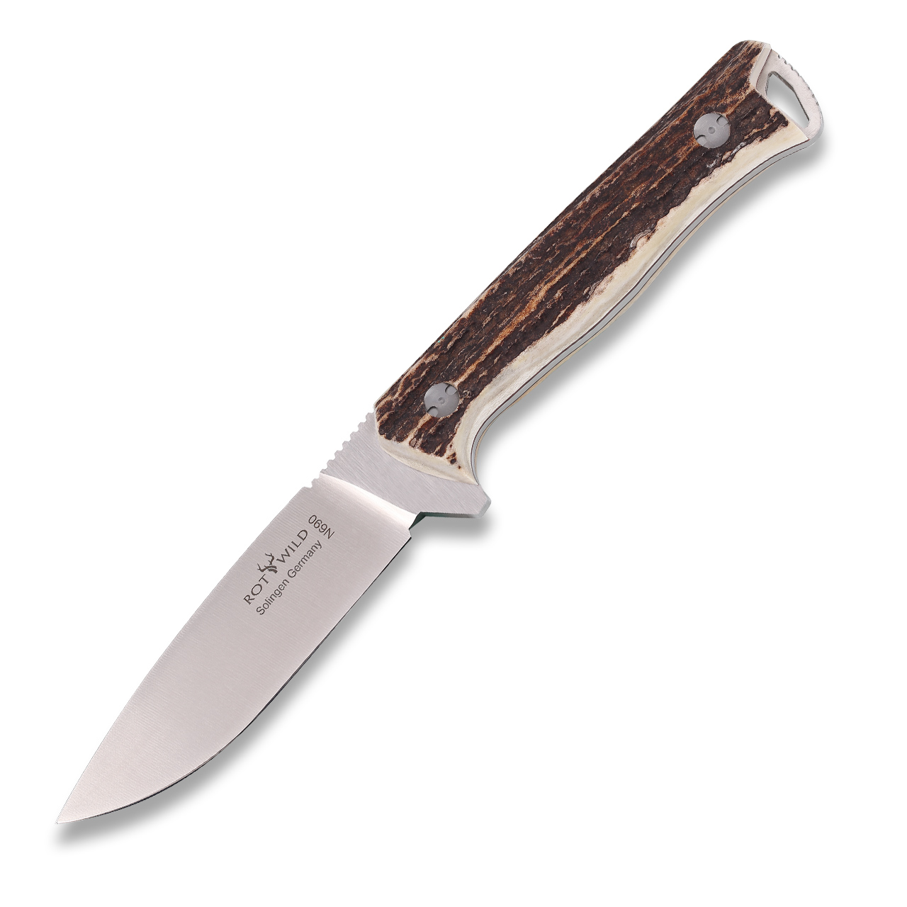 Hunting knife "Sperber" buckhorn