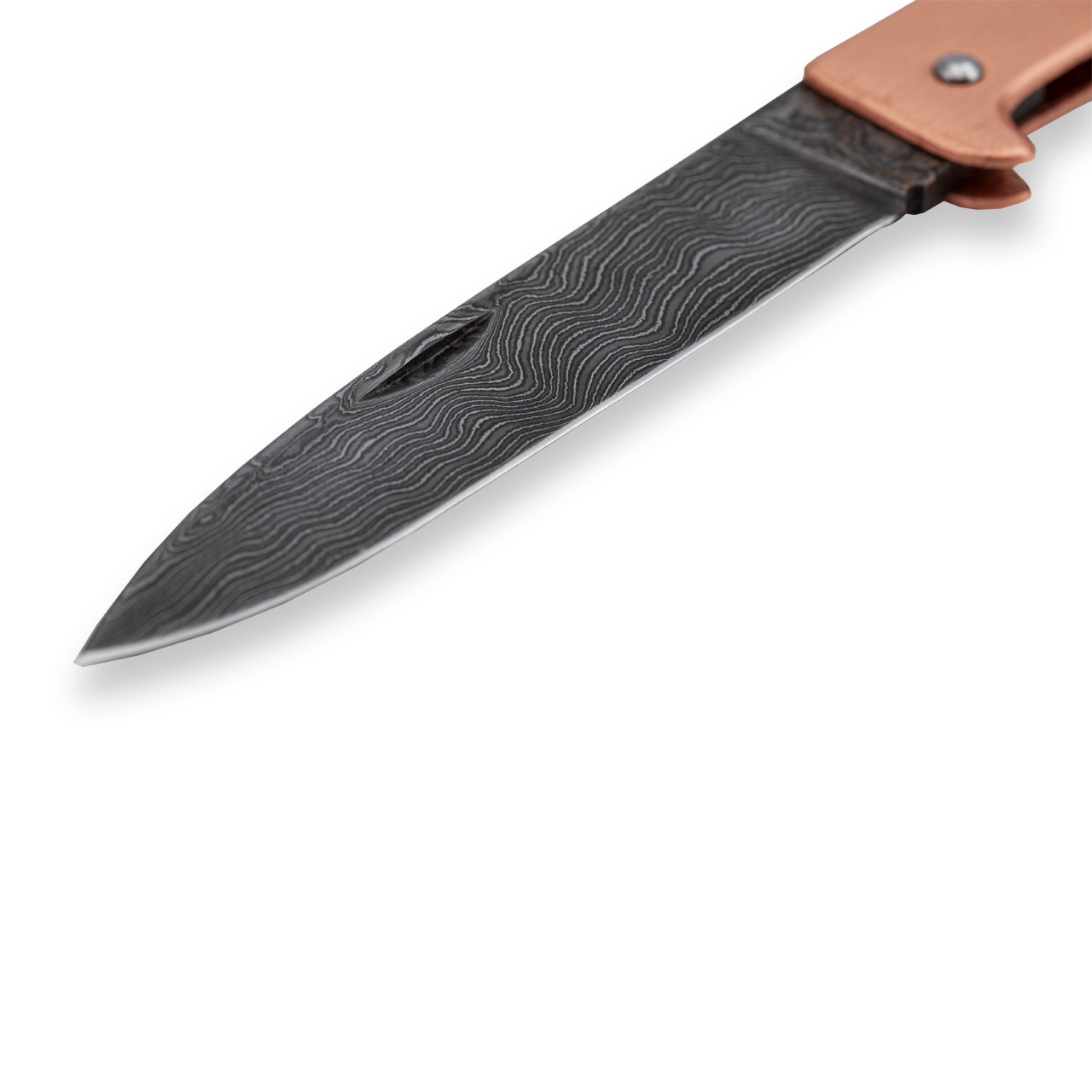 10-626_D-6 MERCATOR Kupfer Damast – Taschenmesser aus Solingen – Ansicht 3