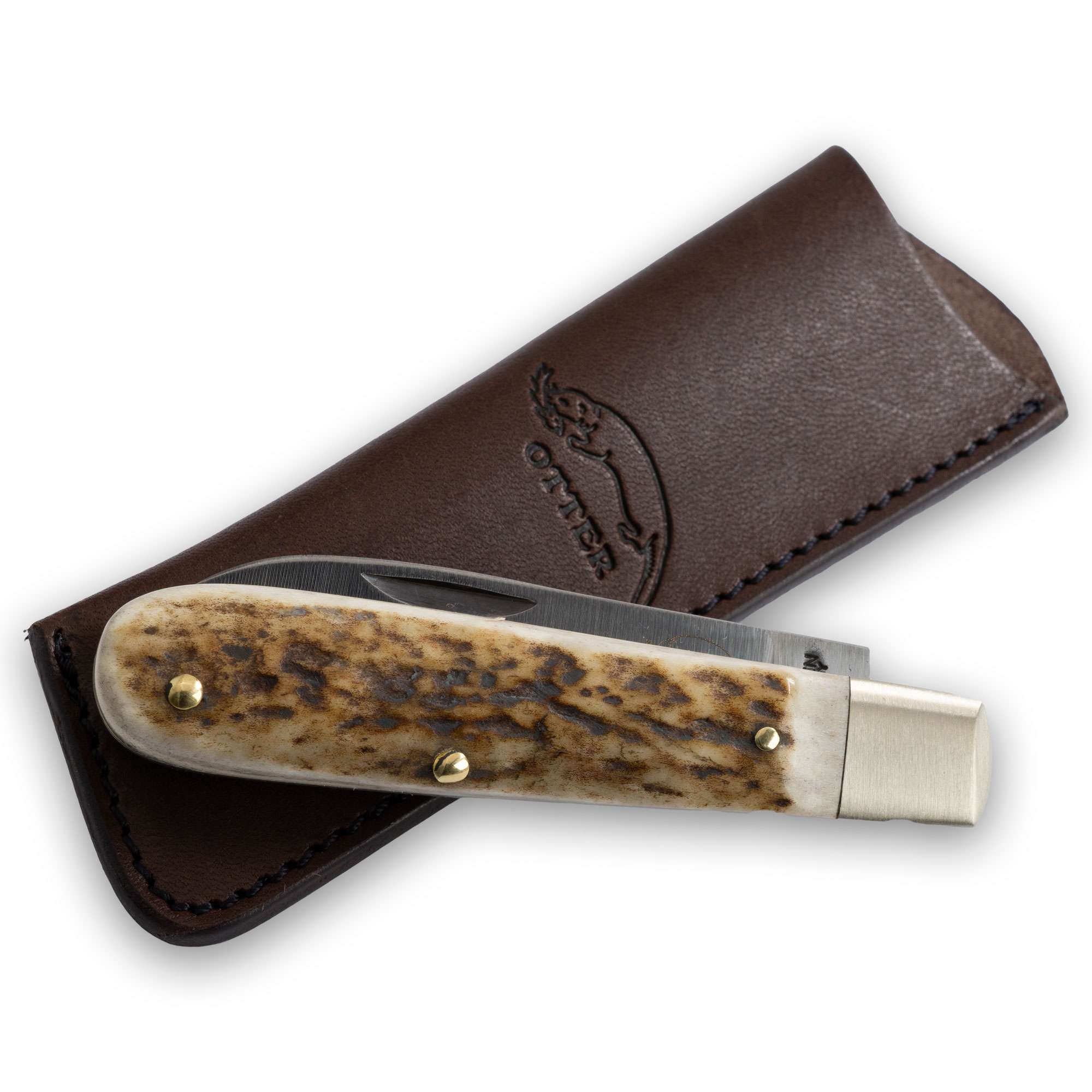 OTTER Pocket knife 166 buckhorn OTTER 166 "Hirschhorn" – Taschenmesser aus Solingen – Ansicht 4