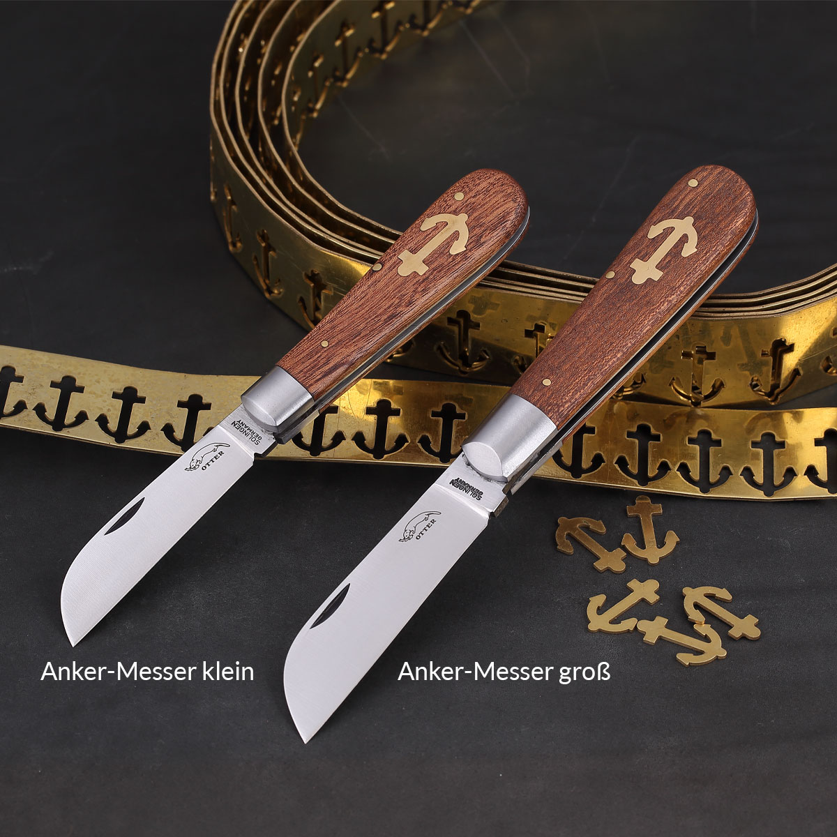 Anchor knife sapele large Anchor knife sapele large