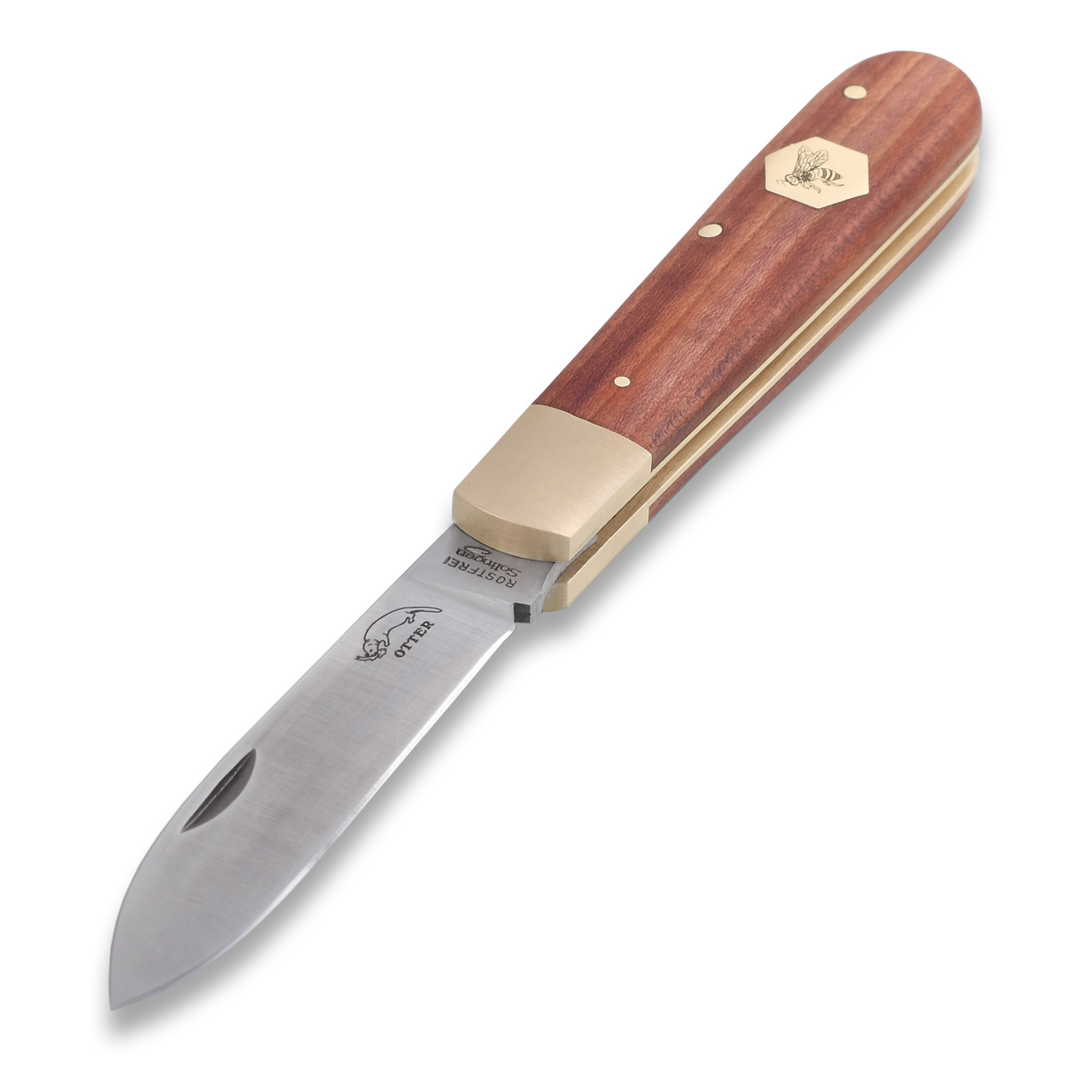 262-R-PB-Otter-Taschenmesser-Imkermesser-1 OTTER "Imkermesser Pflaumenbaum"