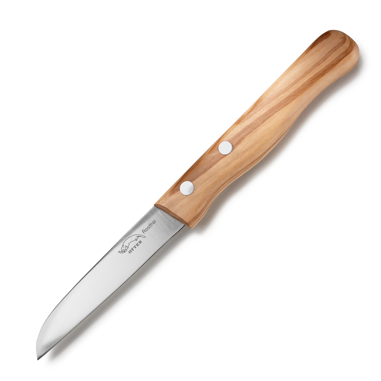 1021_OL OTTER Küchenmesser gerade Klinge Olive – aus Solingen