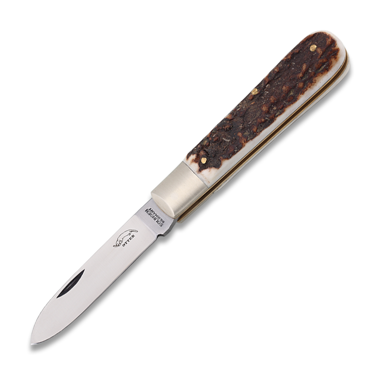 166-HH-Otter-Taschenmesser-Hirschhorn-1yW33FXUGsLjpp OTTER 166 "Hirschhorn" – Taschenmesser aus Solingen