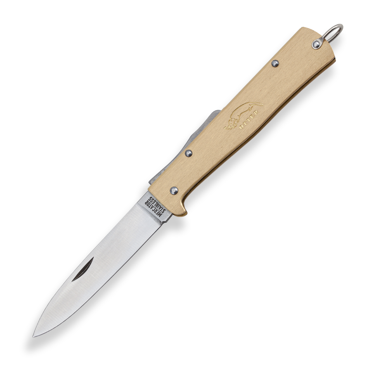 10-726_rgaO9RBYQ4buY2v MERCATOR Messing mit Clip – Taschenmesser aus Solingen – Ansicht 2