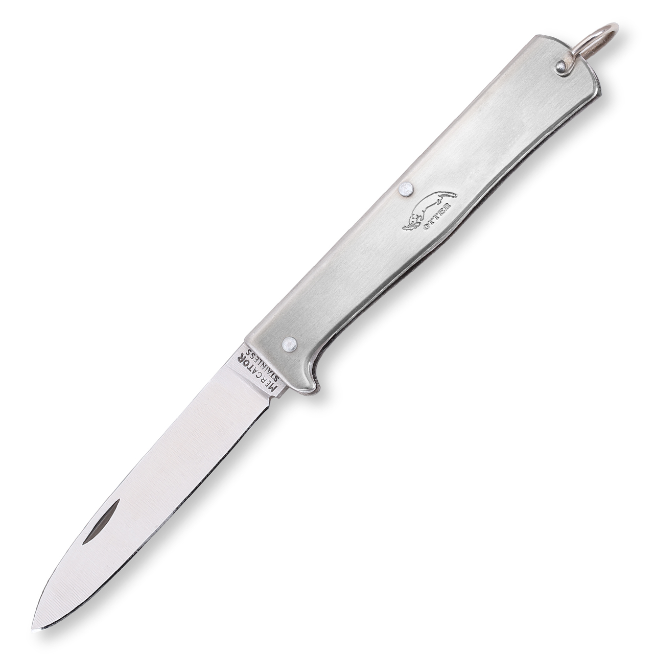 10-801rgR MERCATOR Edelstahl klein – Taschenmesser aus Solingen
