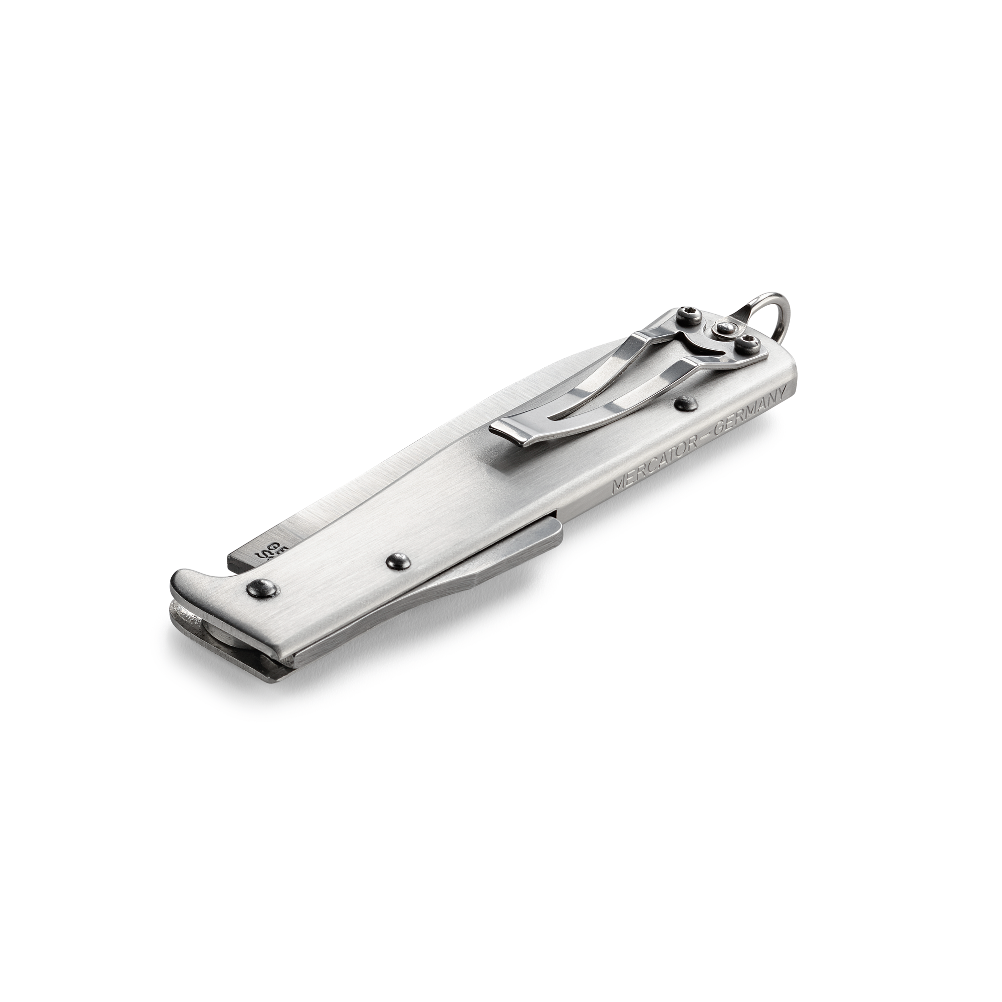 MERCATOR stainless steel with clip