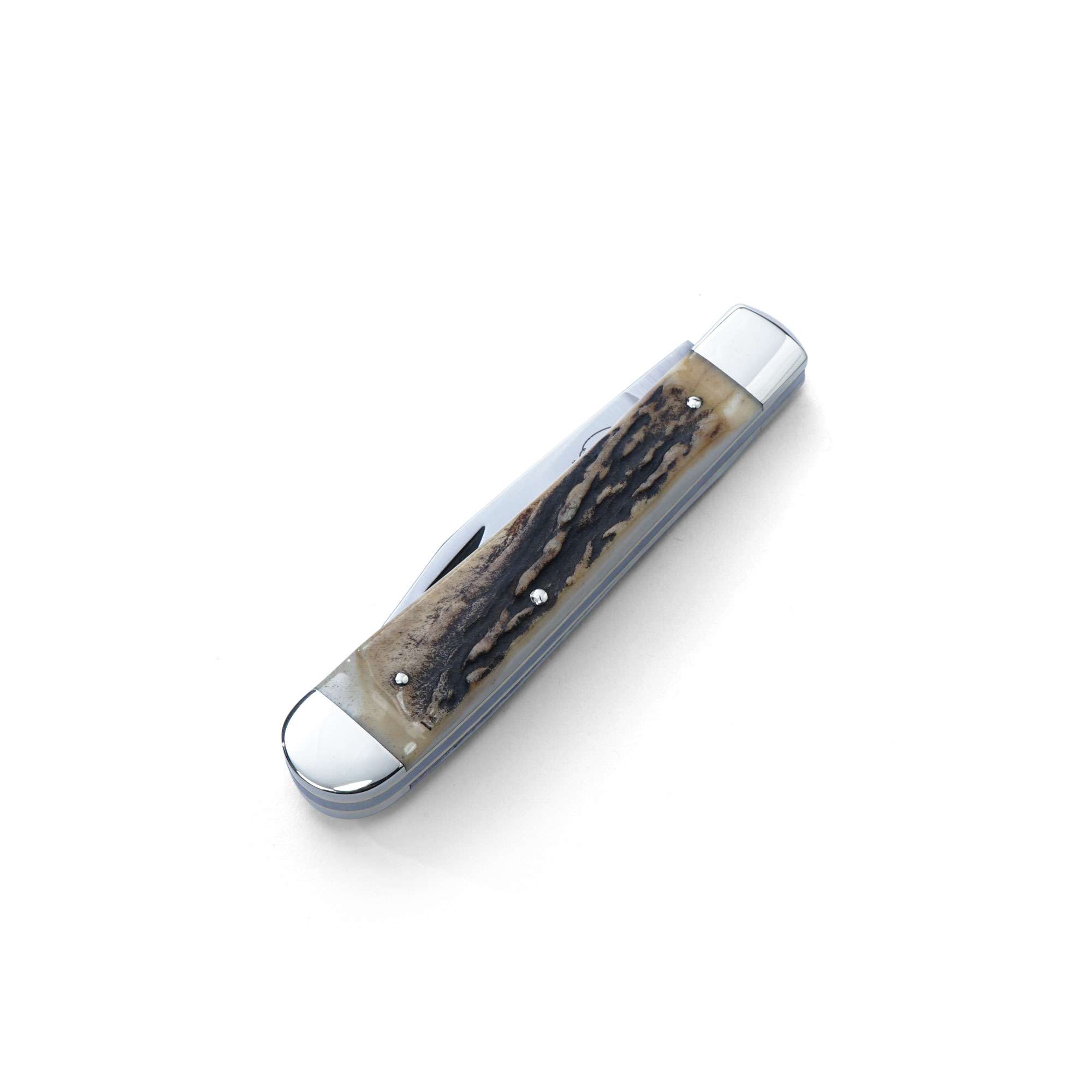 OTTER "Trapper Slim" Stag OTTER "Trapper Slim" Hirschhorn – Taschenmesser aus Solingen – Ansicht 3