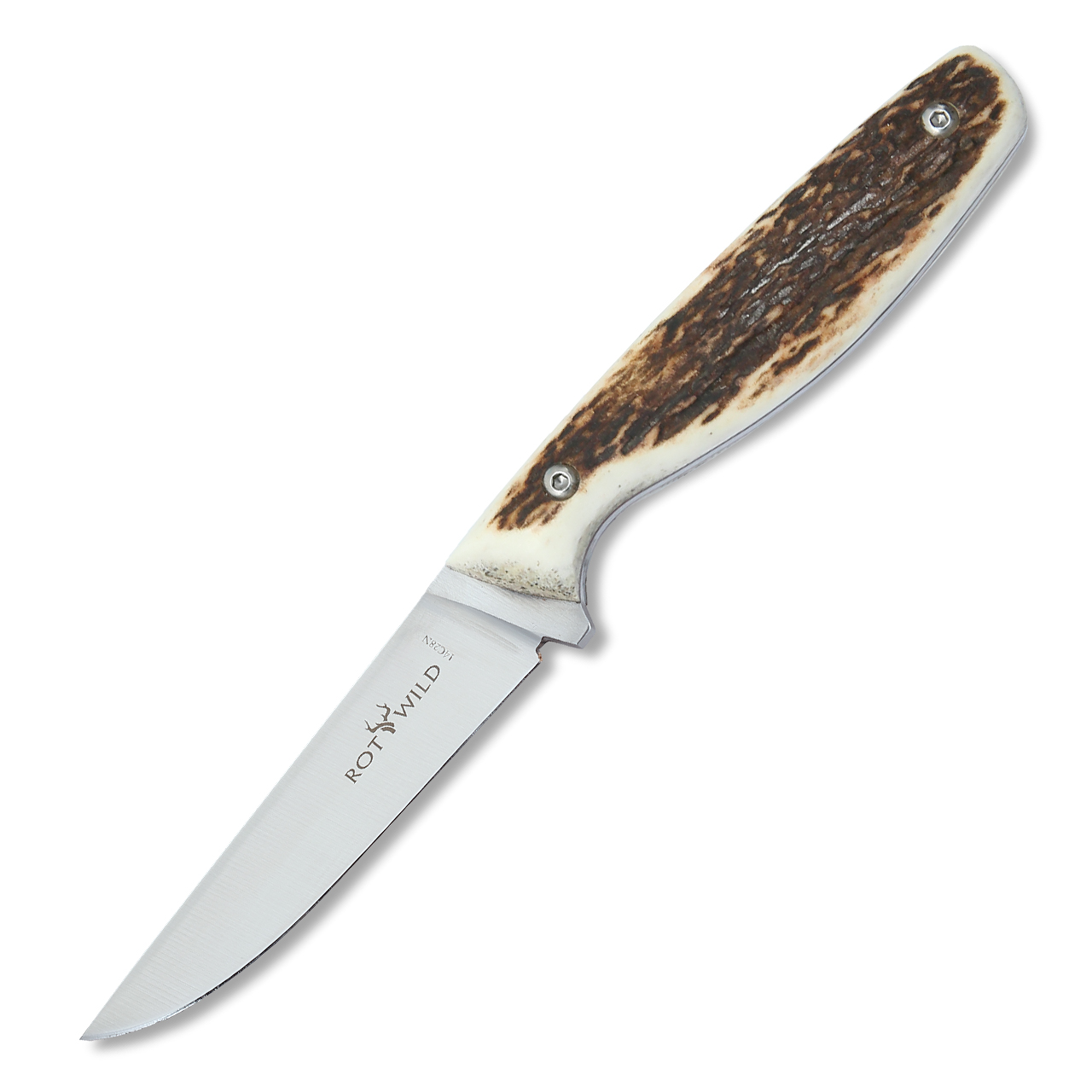 merlin-05-HH ROTWILD "Merlin" – Hirschhorn – Jagdmesser aus Solingen