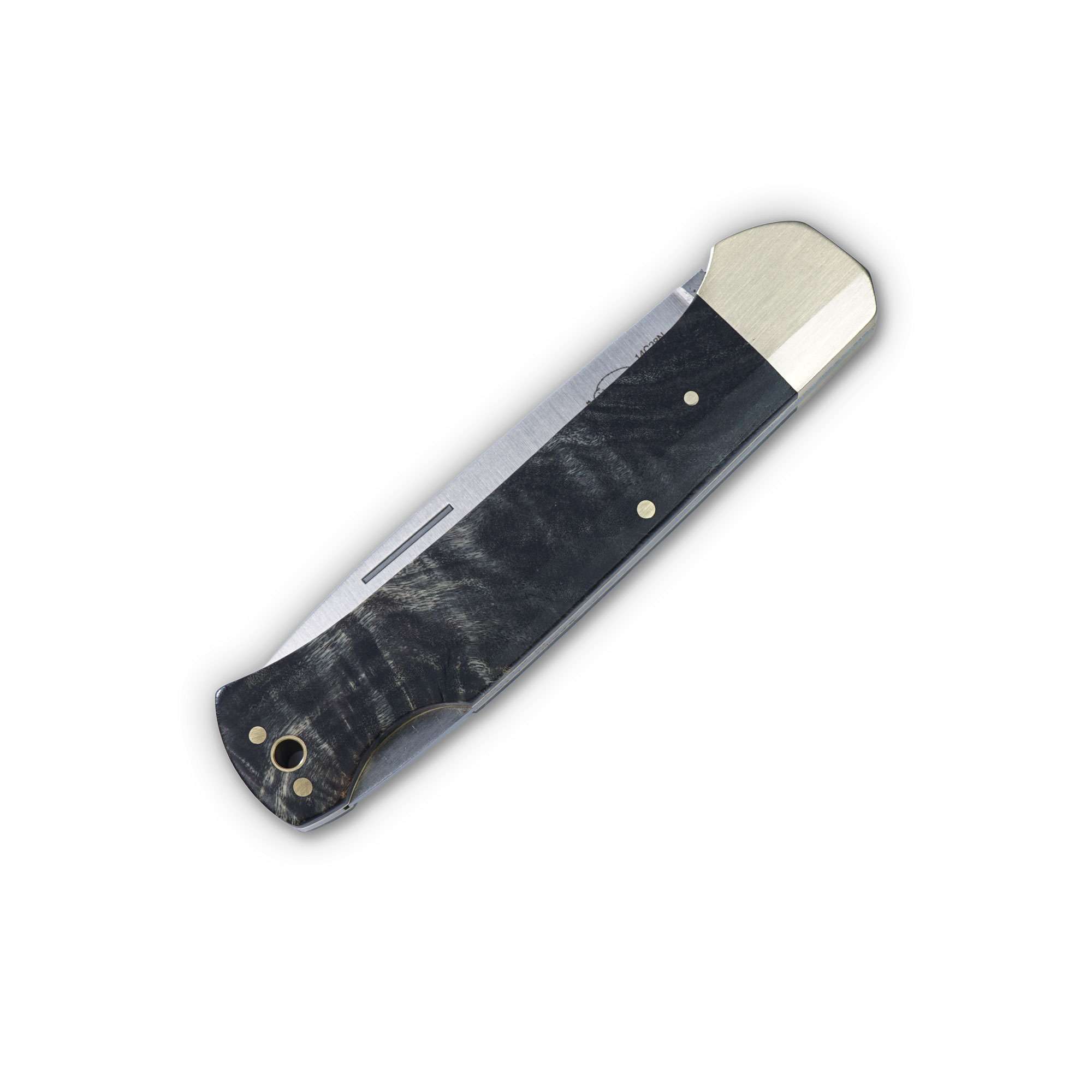 OTTER "Finn" stab. Pappel schwarz OTTER "Finn" stab. Pappel schwarz – Messer aus Solingen – Ansicht 3