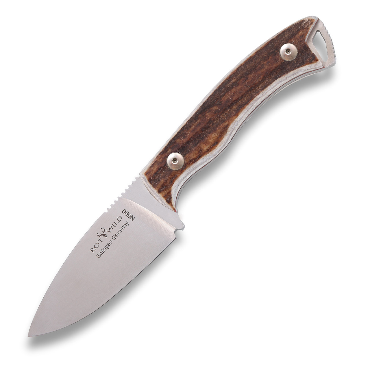 ROTWILD "Milan" Hirschhorn* ROTWILD "Milan" Hirschhorn – Jagdmesser aus Solingen