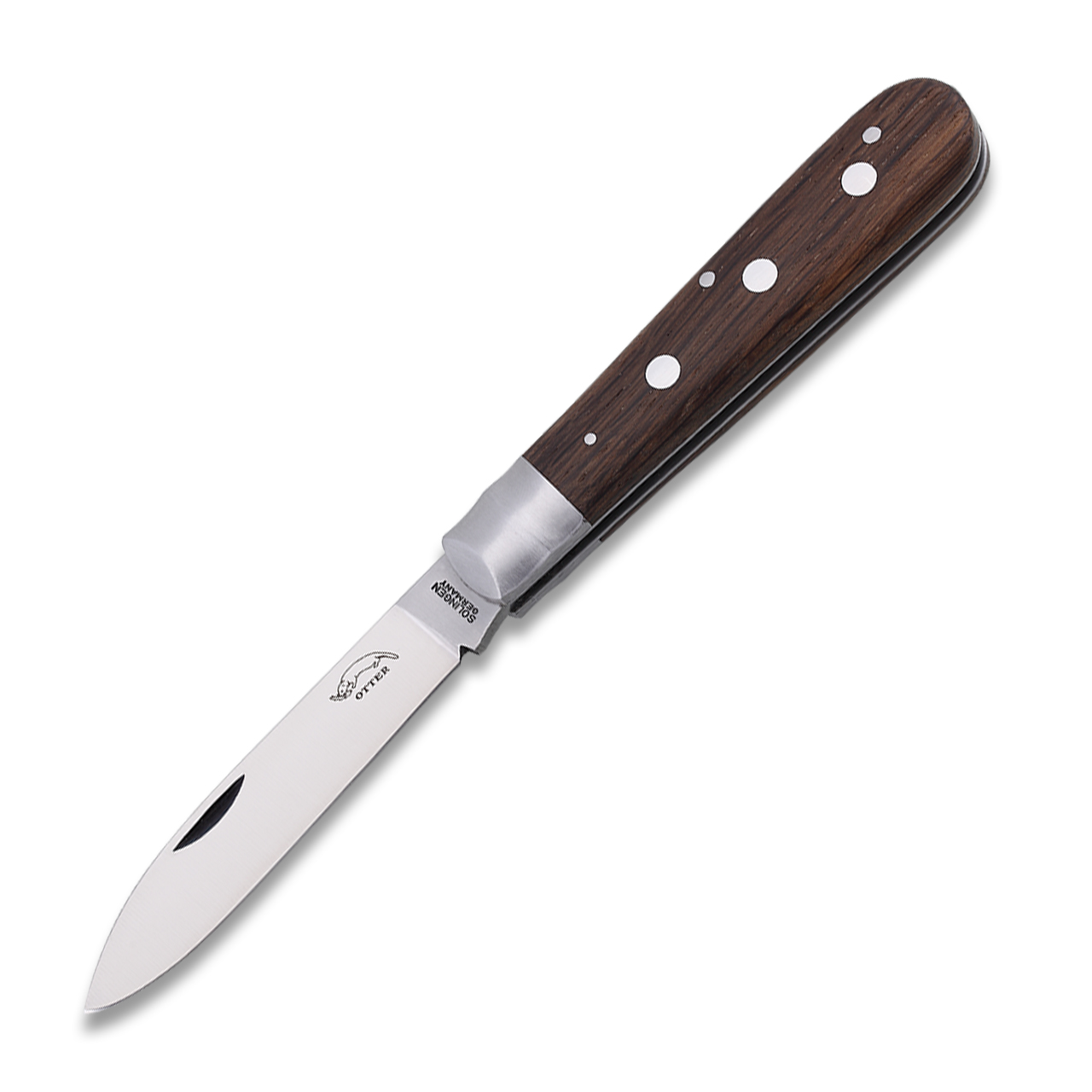 169-Otter-Taschenmesser-3-Nieten-Edelstahl-1 OTTER 3-Nieten Edelstahl – Taschenmesser aus Solingen