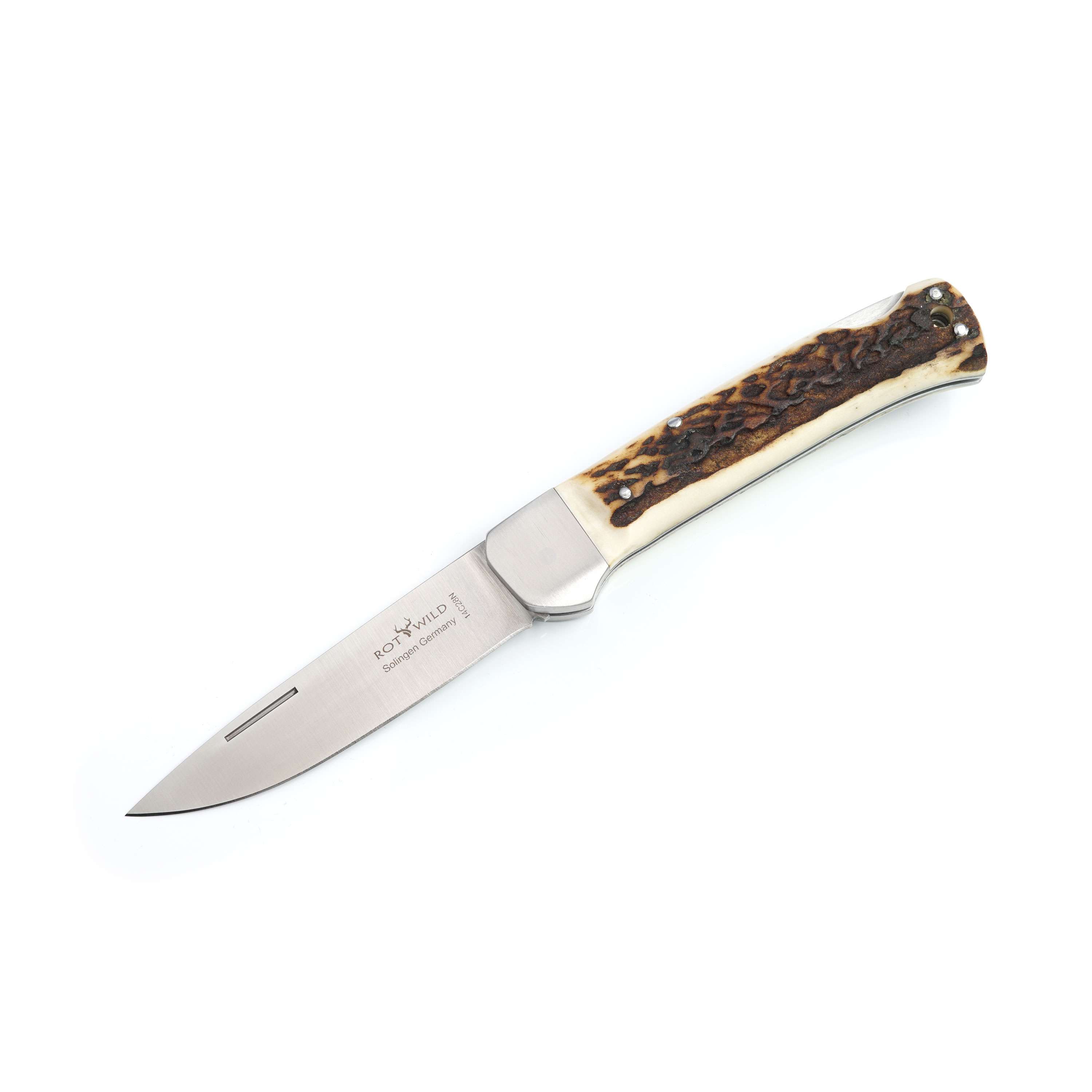 ROTWILD "Reineke" Hirschhorn* ROTWILD "Reineke" Hirschhorn – Jagdmesser aus Solingen