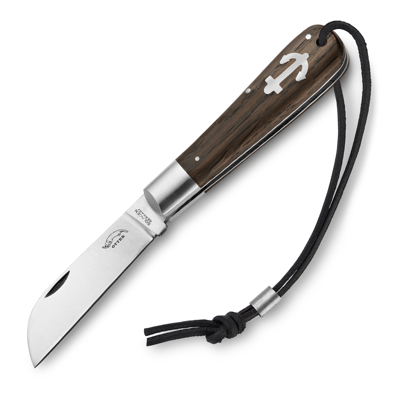 171-LB-Ankermesser-klein-mit-Lederband-16Z899rR9oCAS7 OTTER Ankermesser Räuchereiche klein – Taschenmesser aus Solingen