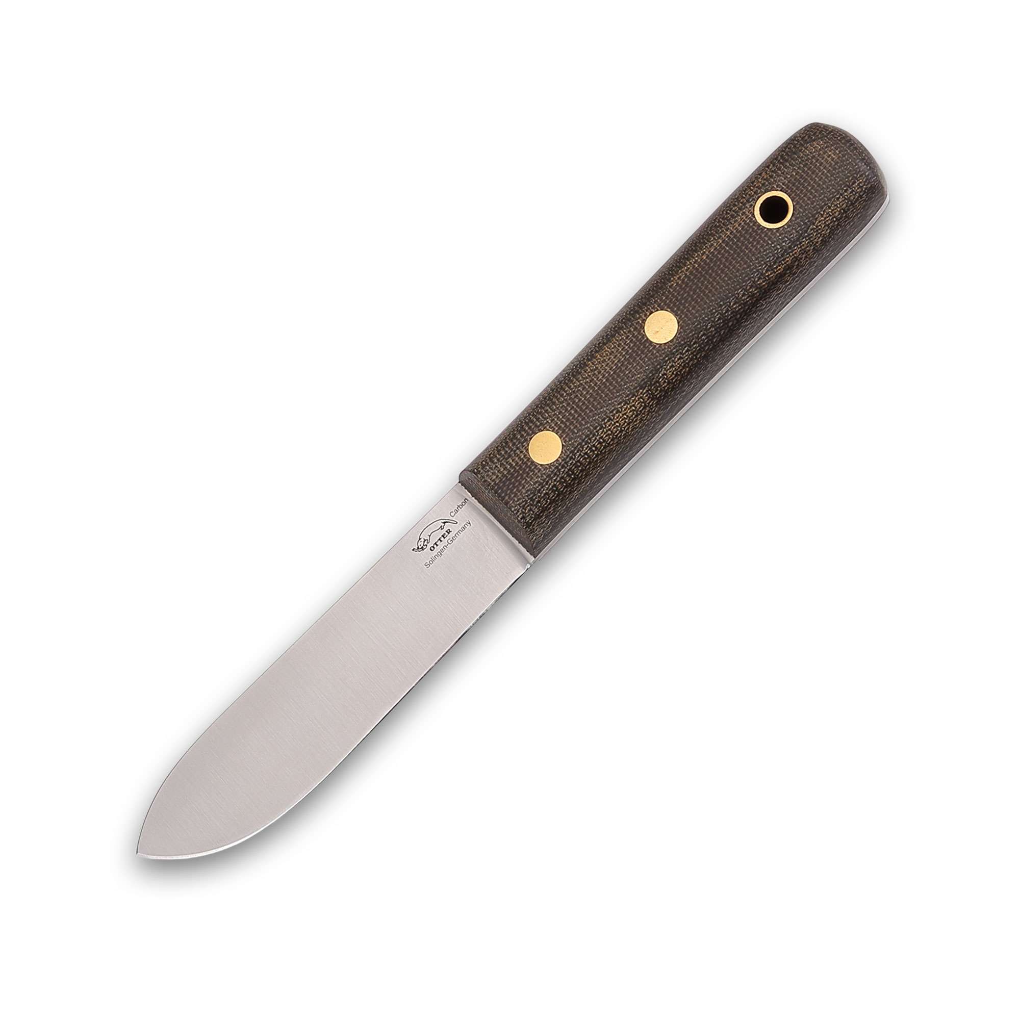 OTTER Matrosen-/Bootsmesser kompakt Micarta Grün OTTER Matrosen-/Bootsmesser kompakt Micarta Grün – Messer aus Solingen
